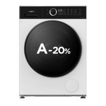 Lavadora 12 kg, ideal para familias, Clase A-20%, vapor,  VALBERG WF 1214 A-20 F W566C