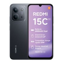 Teléfono Movil XIAOMI Redmi 15C 256Gb 5G Negro