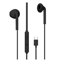Auriculares con cable USB-C TNB, negros