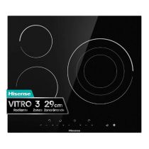 Placa Vitrocerámica 3 zonas 2700w HISENSE E6332BSCE