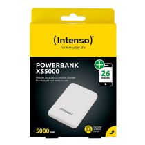 Batería de respaldo POWERBANK INTENSO 5000 MaH BLANCO Batería de respaldo POWERBANK INTENSO 5000 MaH BLANCO