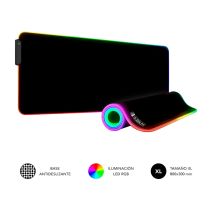 Alfombrilla Ratón Xl LED RGB 800x300x4  SUBBLIM