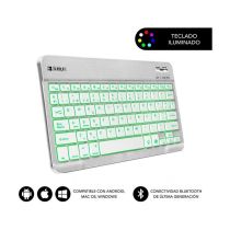 Teclado Retroiluminado Smart Bluetooth Para Tablet O Ipad    SUBBLIM
