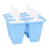 Molde para polos/paletas de hielo, 6 unidades
