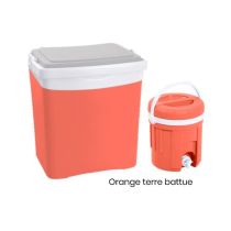 Nevera portátil 25L + fuente con grifo 4L