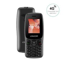 Móvil LOGICOM E45 4G 128MB Negro