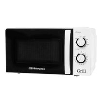 Orbegozo MIG 2130, Microondas con grill MIG2130, 20 litros de capacidad, 900 W, 3 funciones combinada