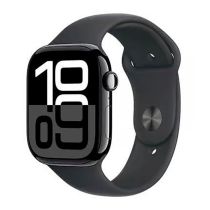 Apple Watch S10 de 46 mm con GPS, color negro, reacondicionado, grado A+