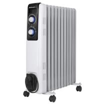 Orbegozo RF 2500, Radiador de Aceite, 11 Elementos, 2500 W, Blanco