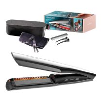 Cecotec Plancha de Pelo con Vapor e Infrarrojos Lisse iSteamy Elite. Alisado Perfecto sin Daños