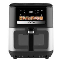 Freidora sin aceite Airfry, 9L, doble resistencia, pantalla color,  JOCCA
