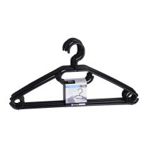 10 perchas de plástico cabeza giratoria