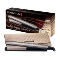 Plancha alisadora de pelo REMINGTON Cerámica 160/230 grados Keratin Therapy Pro S8590