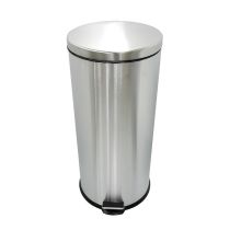 Cubo de basura ELECTRO DEPOT INOX 30L cierre suave