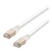 Cable de red Ethernet EDENWOOD Gigabit Lan 10Gbit/s 30M recto RJ45 CAT6 blanco.