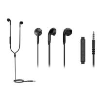 Auriculares botón EDENWOOD EDSIM01 c/micrófono negro