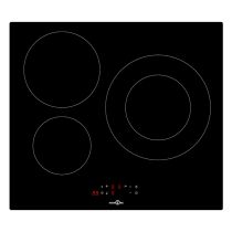 Placa inducción 3 fuegos HIGH ONE IH 3 TB 007C táctil