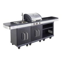 COCINA EXTERIOR DE GAS + GRIFO COOK N EAT