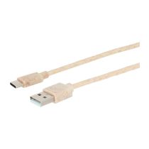 Cable EDENWOOD 1M BEIGE USB C ECO
