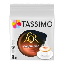 Cápsulas monodosis TASSIMO L'OR CAPPUCCINO x8