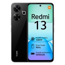 Móvil XIAOMI Redmi 13 256Gb Negro 4G Carga Rápida 33W + Funda