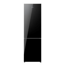 Frigorífico Combi No Frost Hisense 336L 200cm Cristal Negro Clase D
