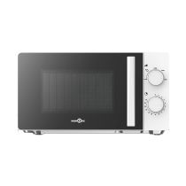Microondas monofunción 20L, 5 niveles de potencia, 700w, blanco, HIGH ONE