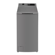 Lavadora de carga superior 7kg, 1200 rpm, clase A, VALBERG gris silver