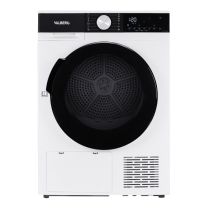 Secadora Bomba de Calor, 9kg, Clase B, 14 programas, luz UV, VALBERG DHP 9 B W566C