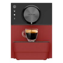 Cafetera CECOTEC Superautomática Compacta Cremmaet Cube Red. 1350W Negra, Rendimiento Profesional Pantalla Táctil Presión 19 Bares