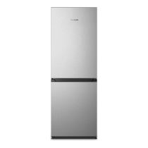 Frigorífico Combi Estático, 230L, clase C, VALBERG gris silver