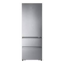 Frigorífico Combi No Frost, 2 cajones, 493L, Clase D, Inox 200cm 70cm Ancho VALBERG