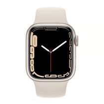 Apple Watch Series 7 de 45 mm, color blanco (grado A), reacondicionado