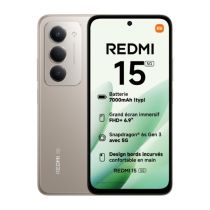 Movil XIAOMI Redmi 15 5G 256Go Gris