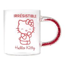Taza grande verre 30CL Hello Kitty anse