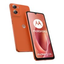 Smartphone MOTOROLA G06 de 256 GB con 4G, color naranja