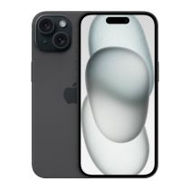 Apple Iphone 15 Negro, Reacondicionado, 256gb, batería nueva, SIM física + eSIM