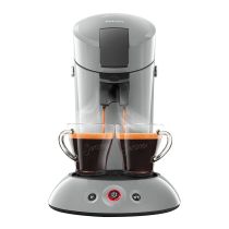 Cafetera Cápsulas PHILIPS 1450W 0,7 L Coffee Boost Crema Plus Gris 1 o 2 Tazas HD6553/71