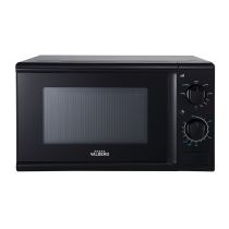 Microondas 20L 700w, con Grill 1000W, Negro, Mecánico VALBERG MWO 20 GM K343C
