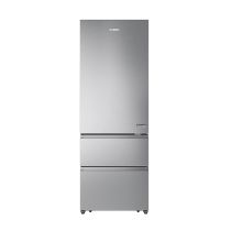 Frigorífico Combi No Frost, 2 cajones, 493L, Clase E,  Inox 200cm 70cm Ancho VALBERG