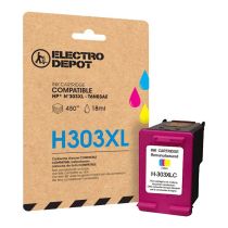 Cartucho de tinta de color XL ELECTO DEPOT compatible con HP H303
