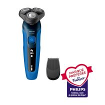 Afeitadora Rotativa PHILIPS Serie 5000 Barba Uso Seco y Húmedo Inoxidable S5466/17