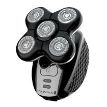 Afeitadora de Cabeza REMINGTON 5 Cabezales Rotativos Flexibles Uso Seco y Húmedo XR1500