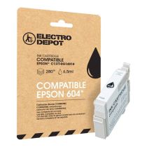 CARTUCHO DE TINTA NEGRA COMPATIBLE CON EPSON E604 BY ELECTRO DEPOT