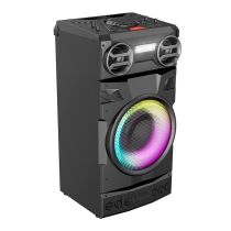 Altavoz de Torre EDENWOOD MIDISOUND V2 300W 4 Altavoces Entrada Micro Radio FM Luces LED