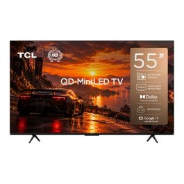 TV TCL 55P8L QD Mini LED 55", UHD 4K, 144Hz, AiPQ Processor, Smart TV, Dolby Vision Atmos, Google TV