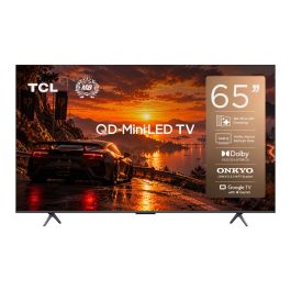 TV QD Mini LED TCL 65P8L 65", 144Hz, UHD 4K, Procesador AiPQ, DVB-T2, Dolby Vision Atmos, Google TV