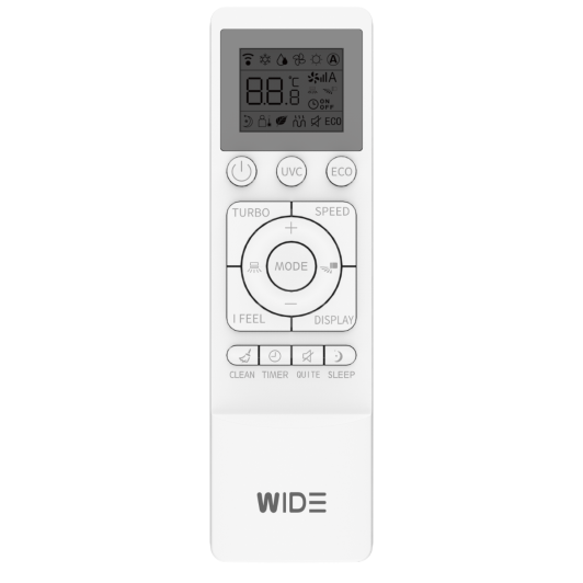 Aire Acondicionado Split 2x1, 3000+2000F, Bomba de Calor, wiif, WIDE WD2MS14912IUL5ECOR32 
