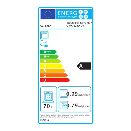 Horno Pirolítico Multifunción 70L VALBERG MFO 70 P X