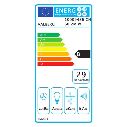Campana Convencional  60cm VALBERG CH 60 